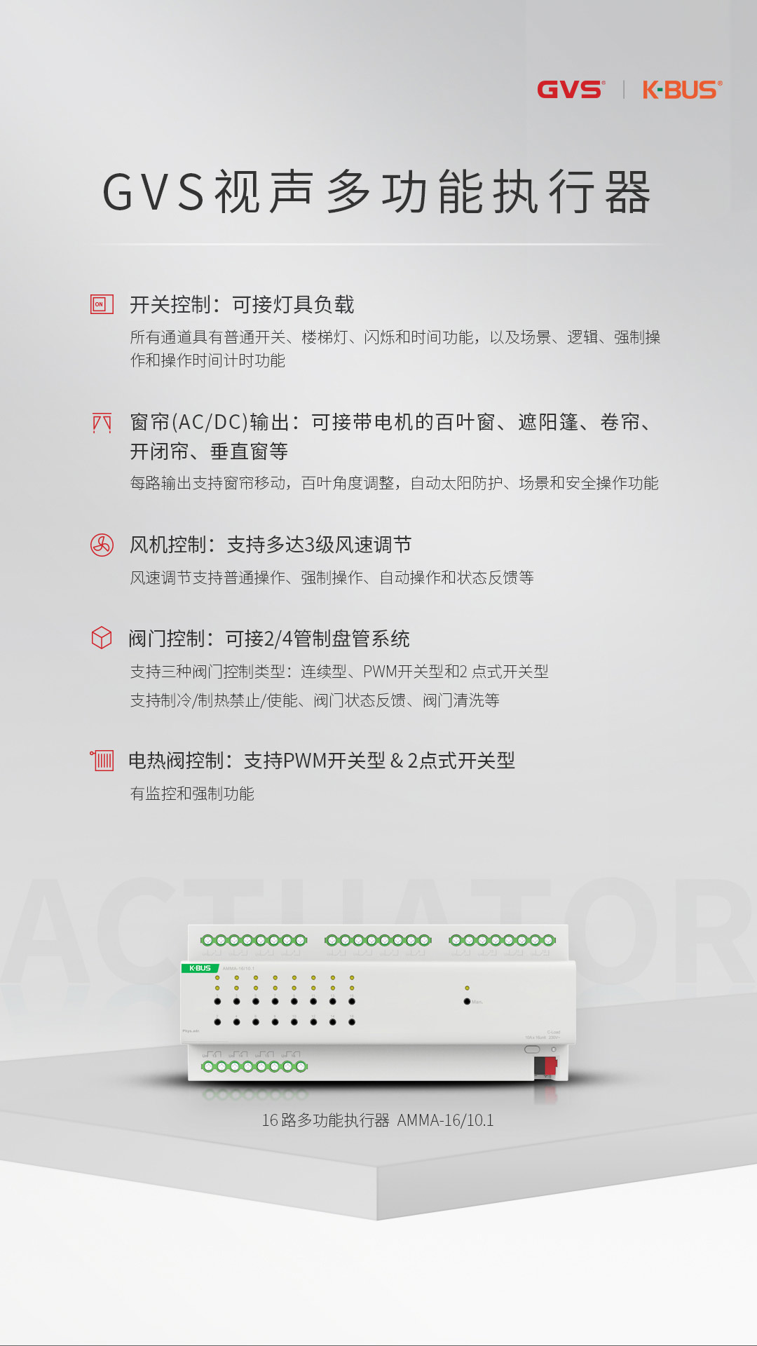 GVSk8凯发多功能执行器