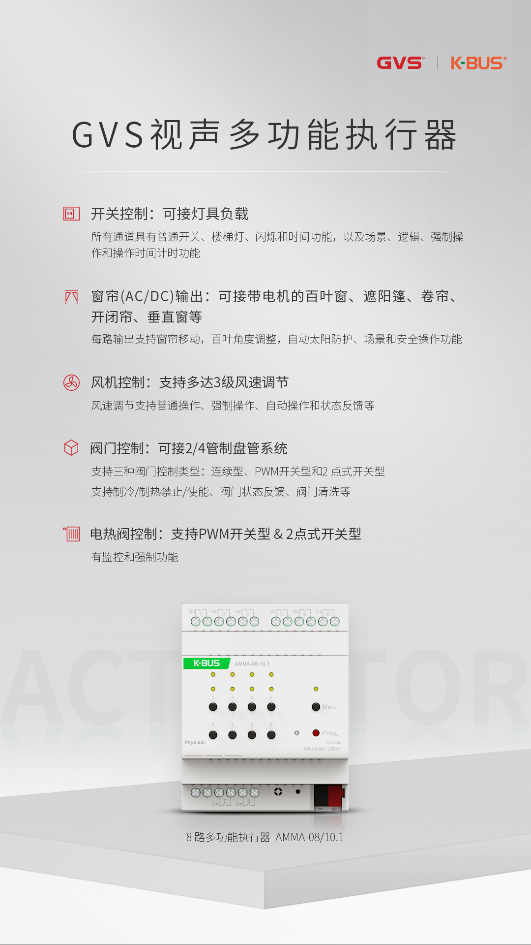 GVSk8凯发多功能执行器