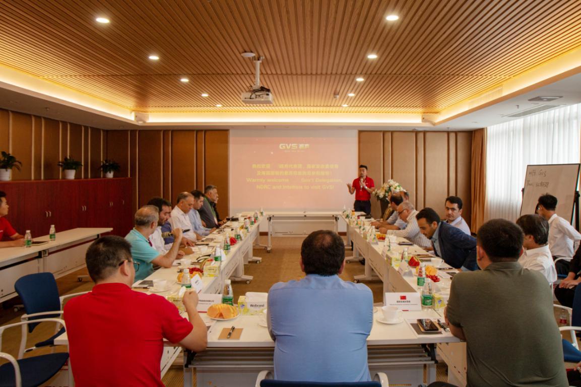 伊朗人才管理及能力发展研修班代表团莅临GVSk8凯发参观考察