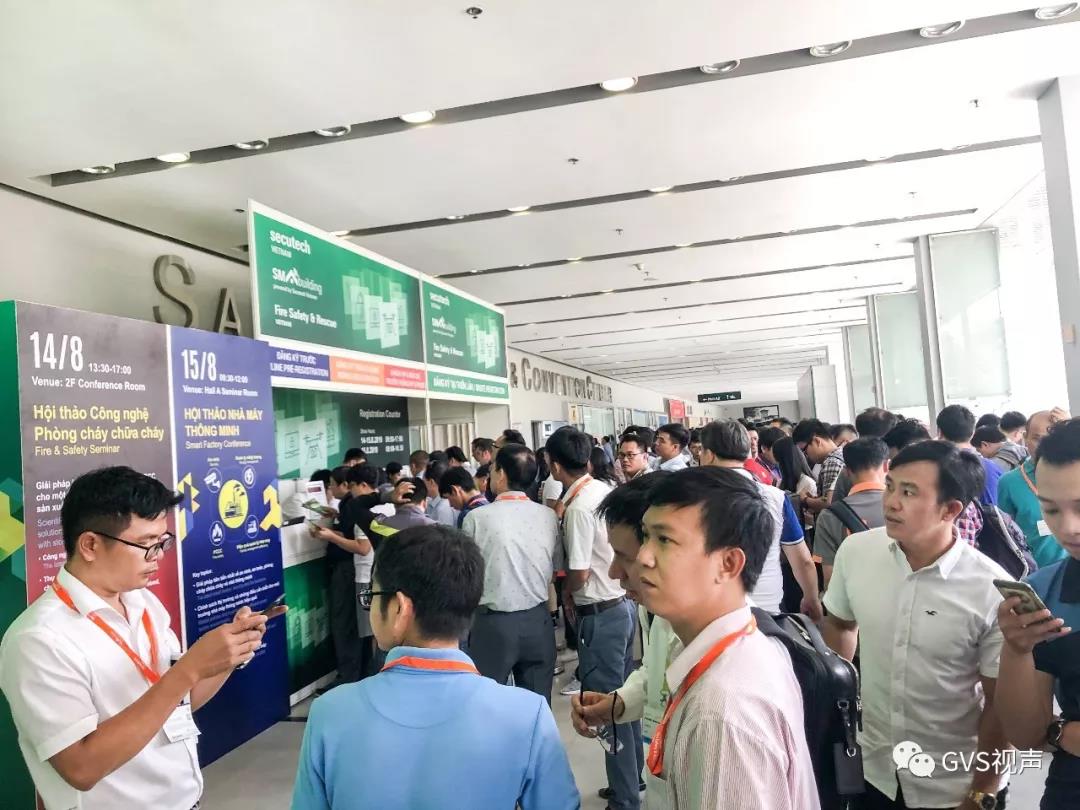 GVSk8凯发亮相2019越南国际安防展览会