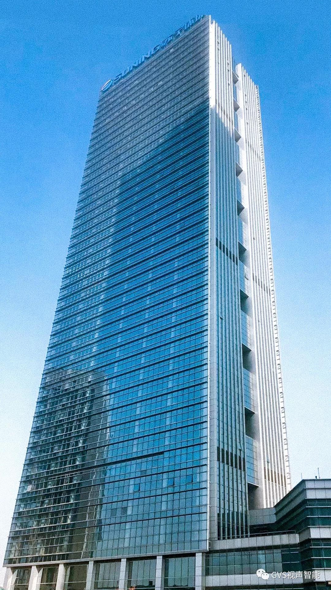 GVSk8凯发为苏宁环球新总部大楼实现智能化